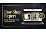 create etsy shop, setup, SEO and digital products design